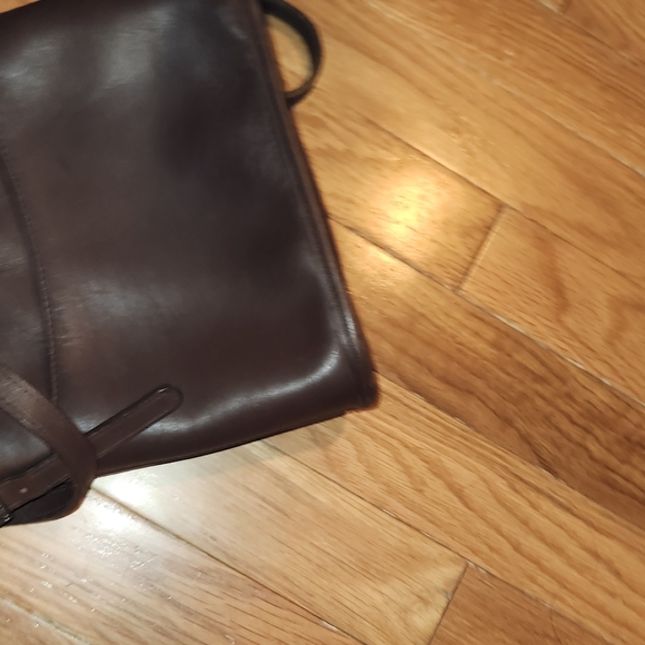 VINTAGE COACH MAMBO 9062 LEATHER HOBO ADJUSTABLE STRAP BAG PURSE - Picture 3 of 13